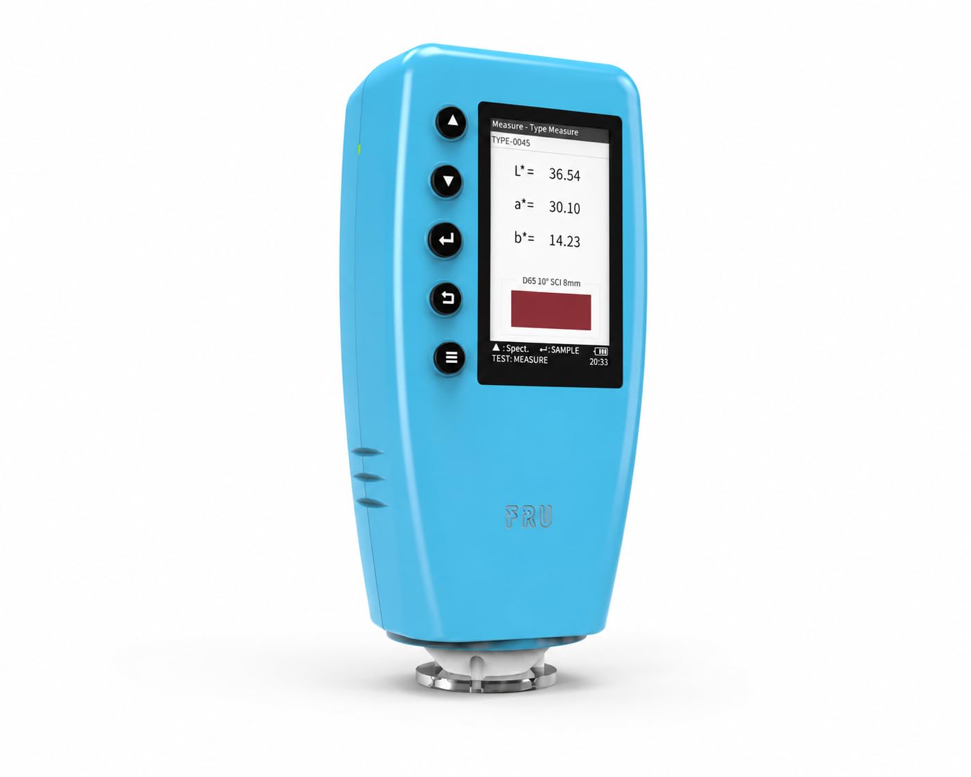 New Portable Simplified Colorimeter WR10QC Digital Color Reader, Apertures 8mm, Color Simulation, ΔE*ab<0.1, CIELAB, Wavelength: 400-700nm-picture-18