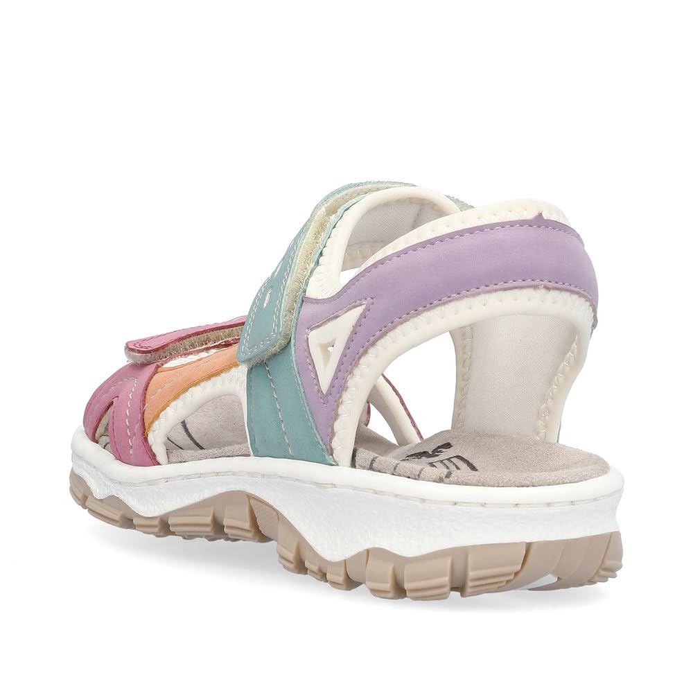 Rieker Mujer Sandalias 68866, señora Sandalias