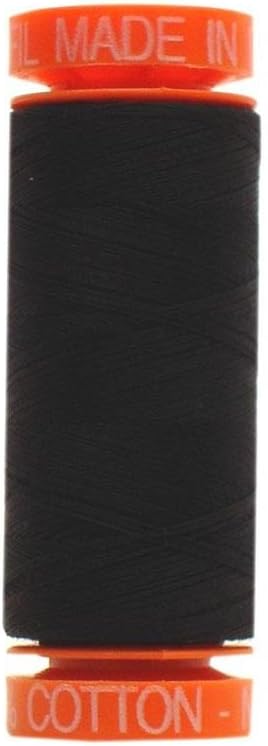 Thread AURSP200.2692 CttnMako50wt200mSolid2692 Aurifil Ctn Thread Mako 50wt 200M Black