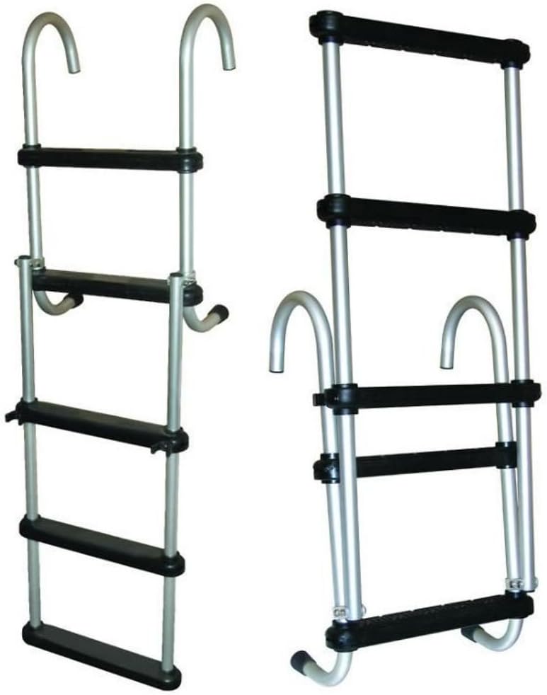 JIF MARINE PRODUCTS LLC 5504723 JIF MARINE PRODUCTS LLC Folding Pontoon Ladder