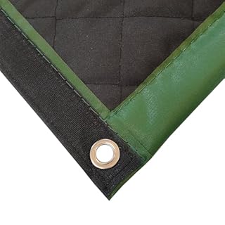 LTCANOPY Barriera Acustica per Esterni Coperta Insonorizzante Schermo Isolato Acusticamente Parete di Protezione dal Rumore per Riduzione del Rumore in Cantieri, Campi Sportivi, Isolamento Acustico