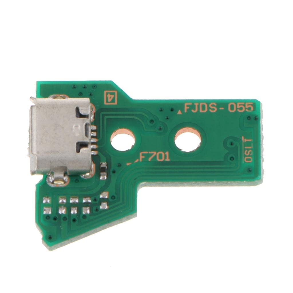 ATORSE® USB Charging Port Socket Board with Flex Ribbon Cable for Ps4 Controller Jds-055