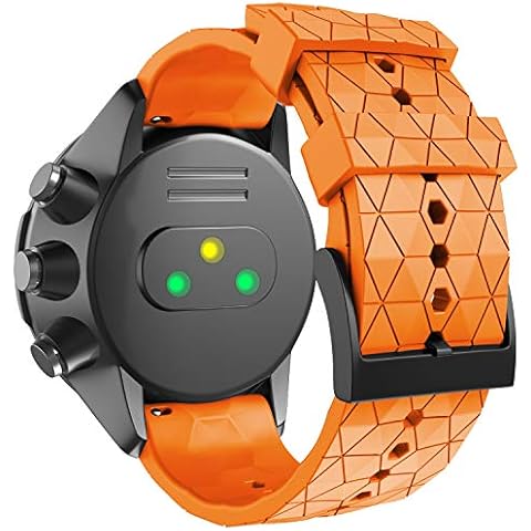 NotoCity Silicone Strap for Suunto 9 Cover