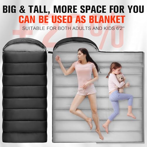 Saco de Dormir 0 Grados para Adultos para Camping miniatura 5