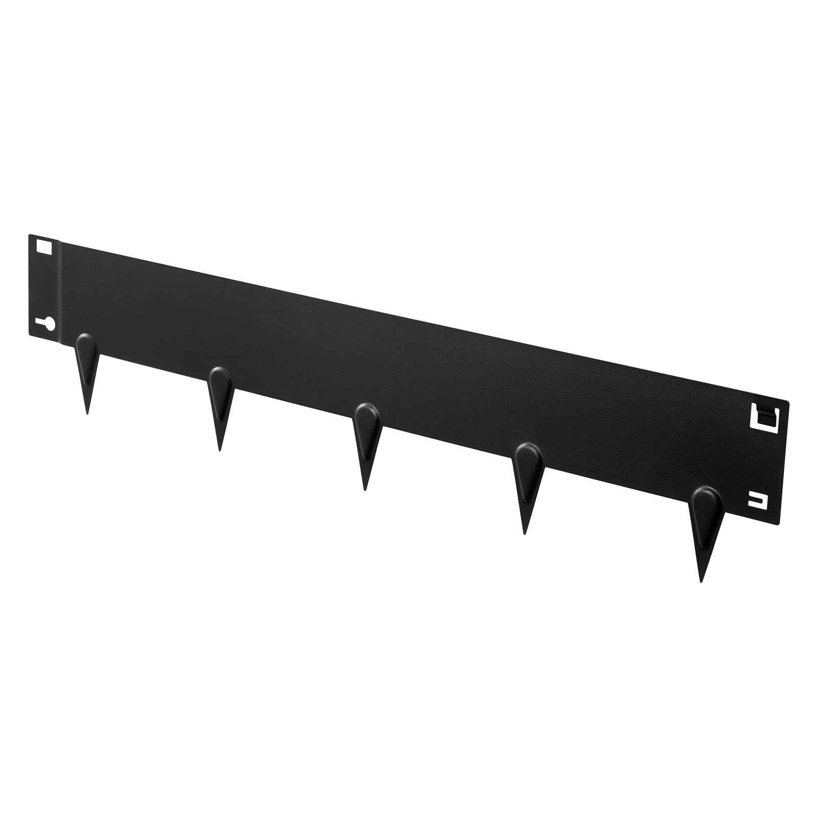VEVOR Borde de Césped de Acero Galvanizado, 1016 x 207 mm, sin Placas de Conexión, 6 Piezas de Borde, Delimitador Exterior de Metal, Bordura de Jardín con Guantes para Senderos Paisajismo Parterres