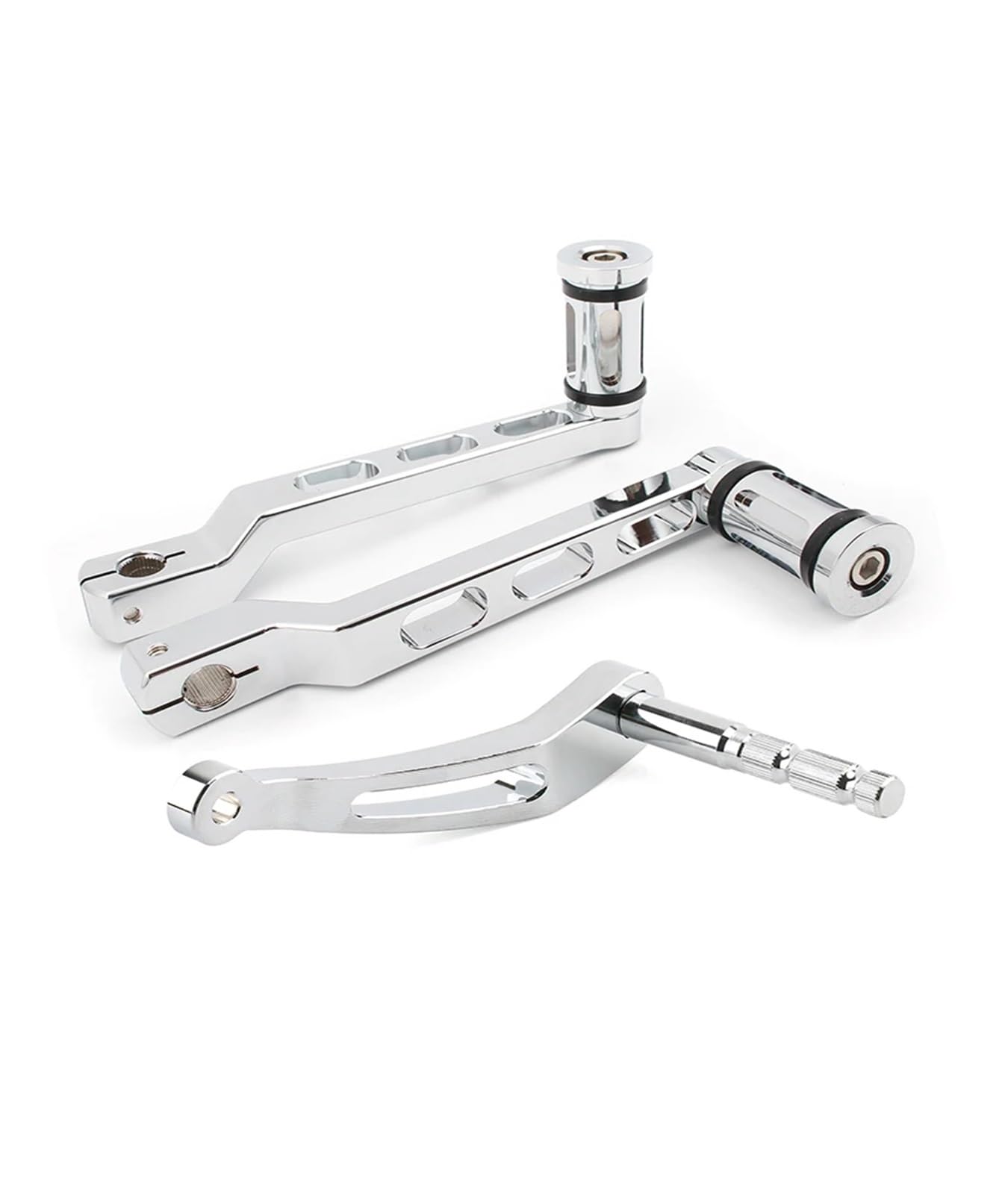 SYC27QP Shift Pedal Lever Motorcycle Extended Shifter Shift Rod Lever Arm Shift Lever Shifter Pegs for Softail Slim FLSL for Fat Boy FLFB Breakout FXBR 18-23