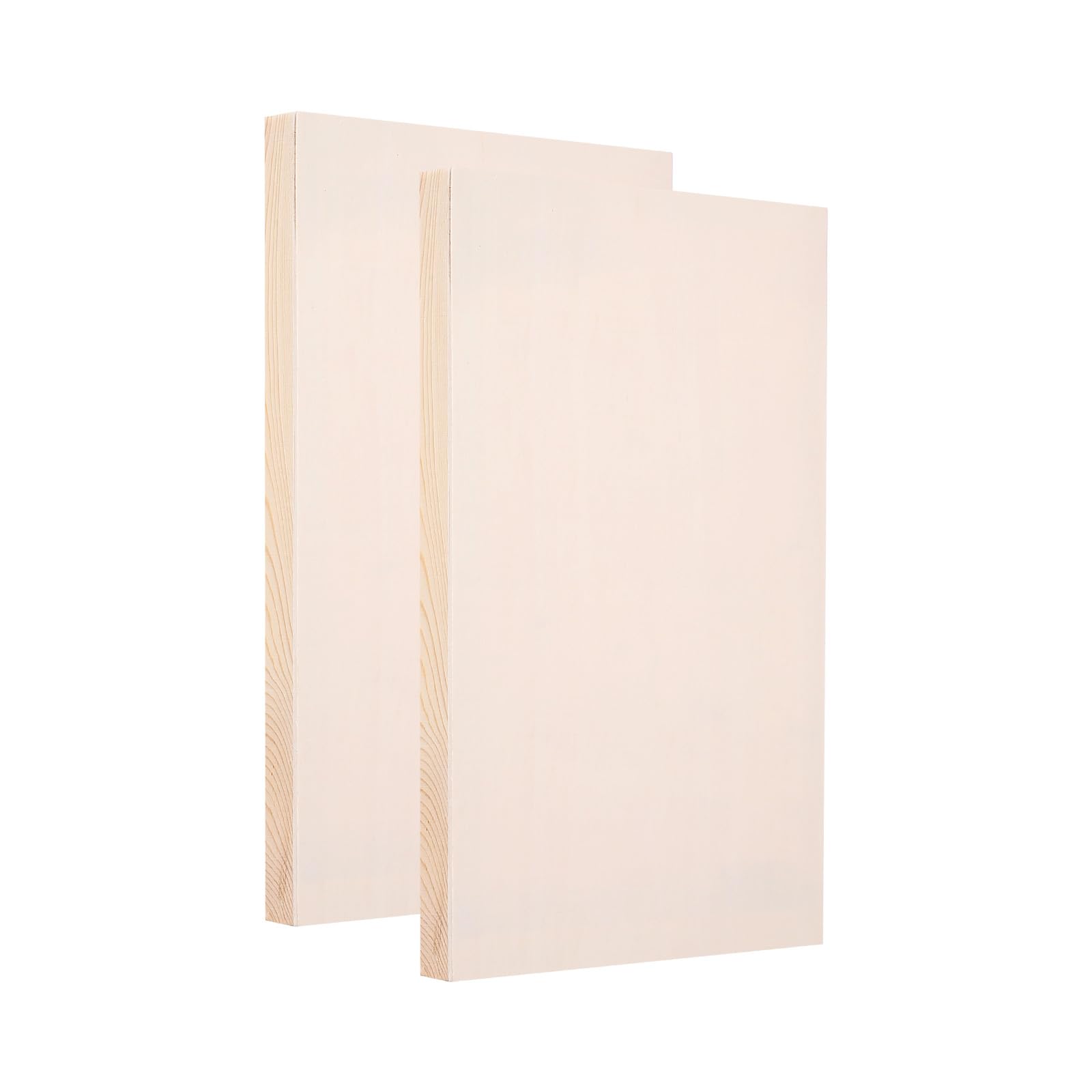 Planches de toile en bois carrées non finies pour peinture acrylique et versement d'art DIY