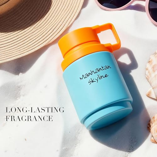 Image of Manhattan Skyline Men's Cologne 3.4 Fl. Oz Eau De Parfum, Fresh Lavender, Coconut & Tobacco Scents, Modern Masculine Fragrance