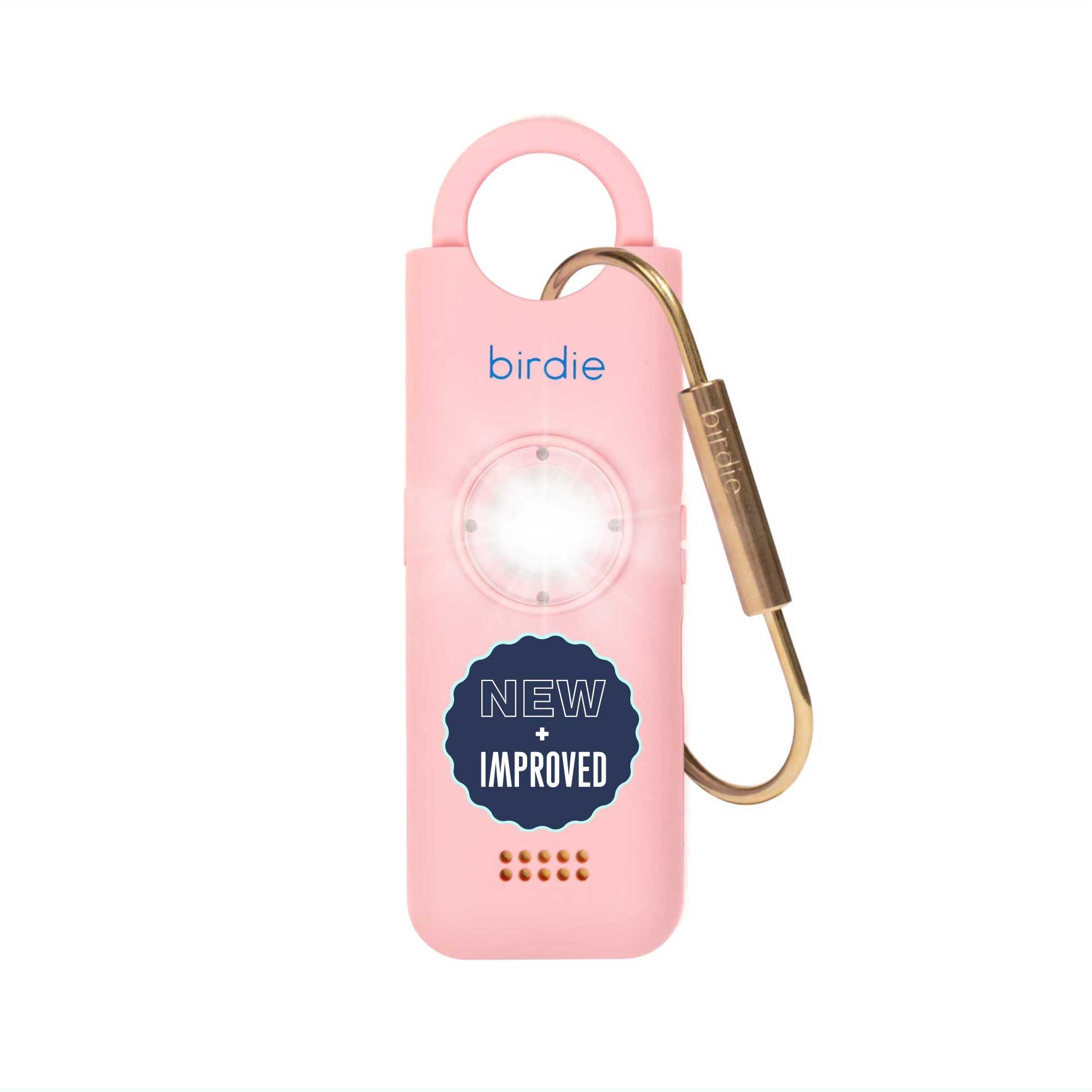 She’s Birdie 3.0 New Version – The Original Personal Safety Alarm for Women by Women–Loud Siren, Flash Light and Rechargeable Battery in a Variety of