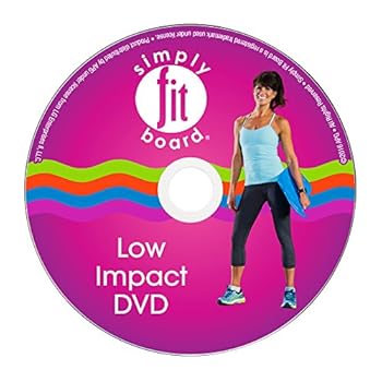 DVD Simply Fit Board - Low Impact Workout Kit, 6 Workouts That are Great for Seniors & Those Just Getting Started Book