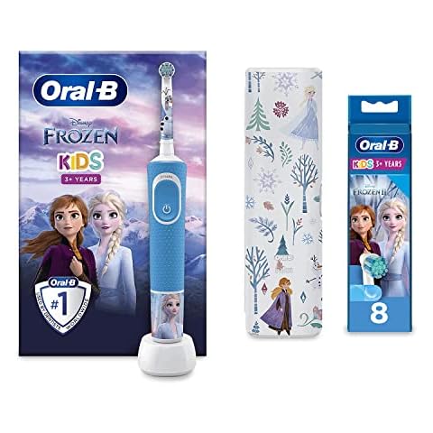 Oral-B Cepillo De Dientes Eléctrico de Frozen para Niños con 8 Cabezales de Recambio Cover