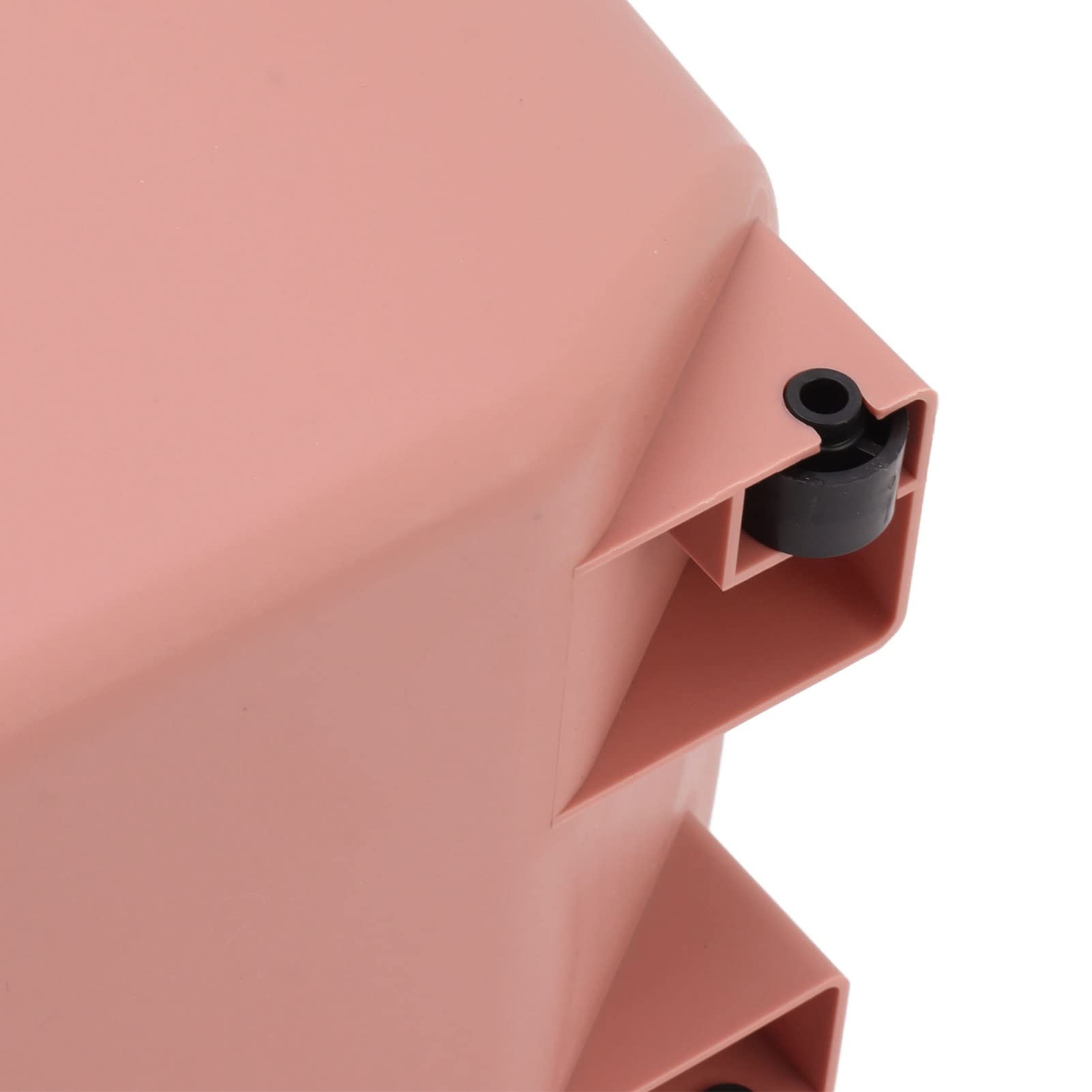 Contenedor de Granos de Alimentos, Contenedor de Arroz Sellable Plegable de Gran Capacidad para el Hogar con Taza Medidora para Nueces (Rosa)