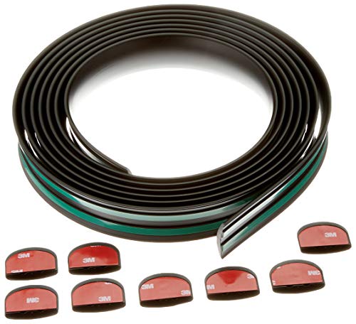 Parachoques para coche Quattroerre 12254 protector de goma negro 42mm x 5m