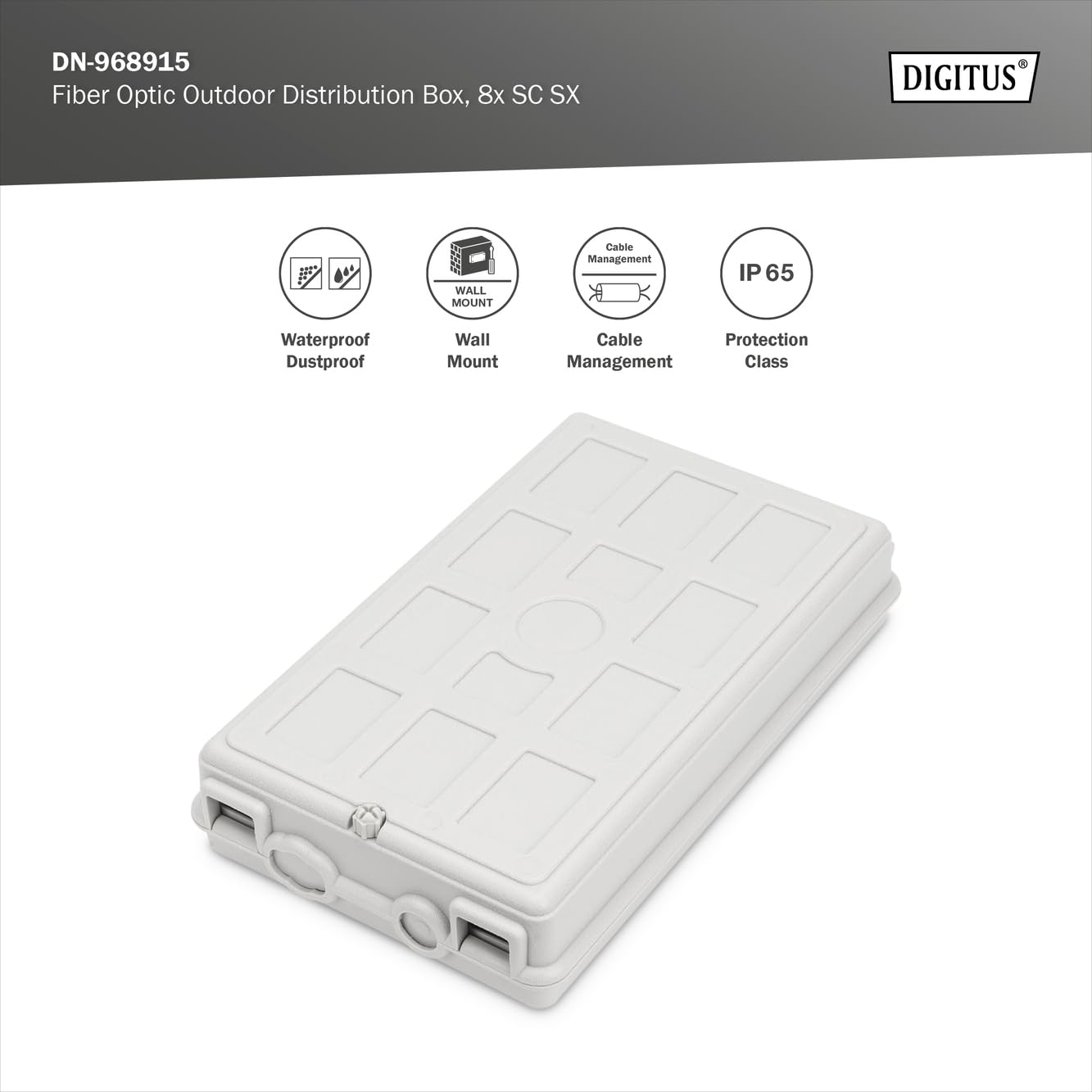 Digitus ASSMANN Electronic DN-968915 1pezzo(i) adattatore di fibra ottica