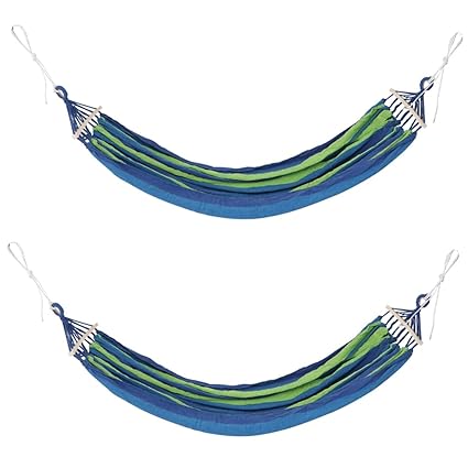 2pcs Backpacking Hammock Travel Hammock Beach Hammock Outdoor Garden Hammock Outdoor Hammock Yard Hammock Camping Hammock Hiking Hammock