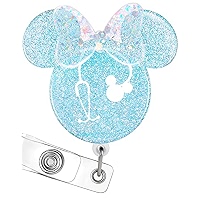 Cute Badge Reel Holder Retractable With ID Clip For Nurse Nursing-1020371