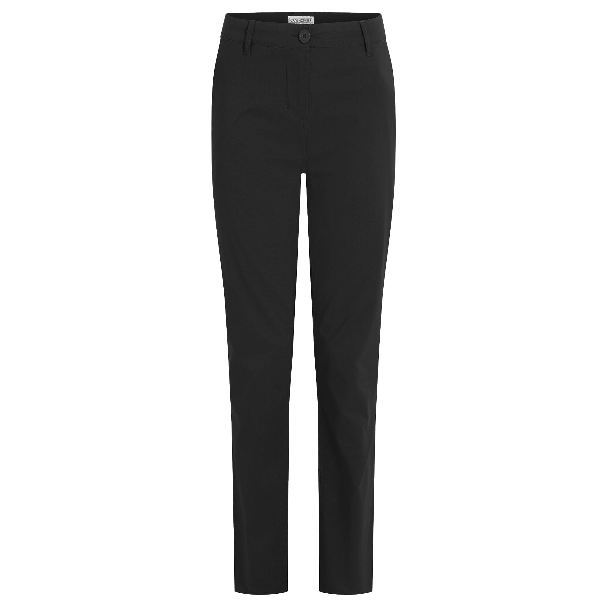 Craghoppers Womens Kiwi Pro Trousers, Black, Size 10, Inside Leg Regular, Women