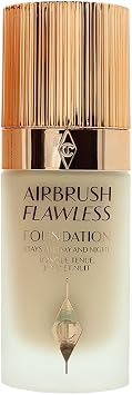 CHARLOTTE TILBURY Airbrush Flawless Foundation 30ml (4 Warm), 30 ml (Pack of 1)