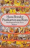 postkarte rom text  Postkarten aus Rom: Autobiographische Texte
