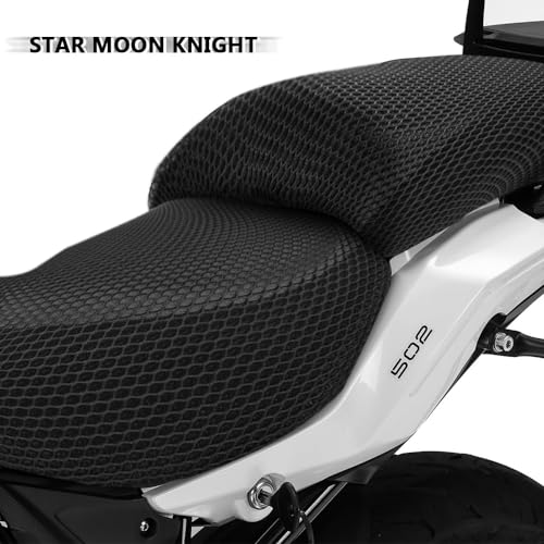 Coussin siège moto TRK502X isolant et respirant en nylon durable