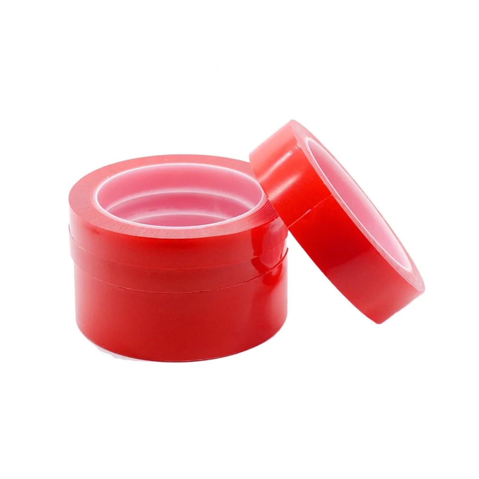 Nastro adesivo biadesivo trasparente, Nastro adesivo biadesivo resistente for auto, trasparente, riutilizzabile, for strumenti di pulizia 'auto(12mmx3m)