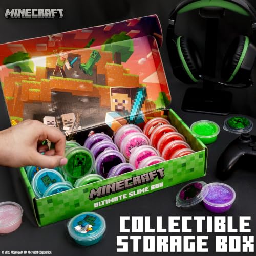Image of Horizon Group USA Scented Slime Favors, 25 Pack, Minecraft