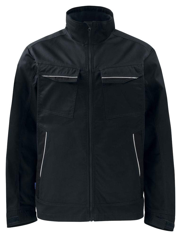 Veste de service noire de qualité supérieure 645425-99-m