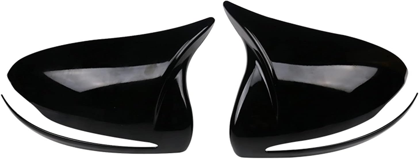 Booy Store メルセデスベンツのための実用的なフィット感 C W5 E W213 S クラス W222 Glc Black 信頼 X253車のアクセサリー Pcs Color Pure Absホーンバックミラーフレーム装飾カバー 2