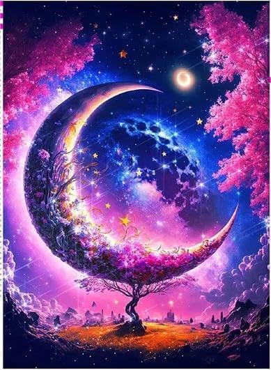 PJOESL Kits de pintura de diamantes de mariposa para adultos arte de diamantes de imitación 5D arte de diamantes de imitación arte y manualidades