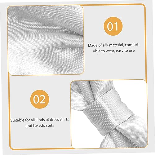 Set Formal de Pajarita con Cinturilla y Pañuelo para Hombre miniatura 6