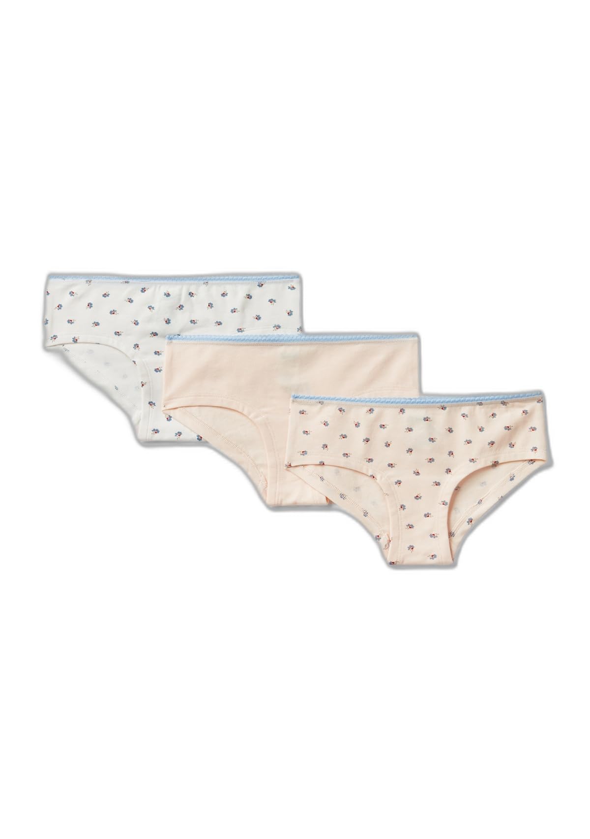 United Colors of Benetton Zestaw 3 Coulotte 378Y0S01R Bielizna, Multicolor 60E, 90 Dziewczynka, Multicolor 60e, 90