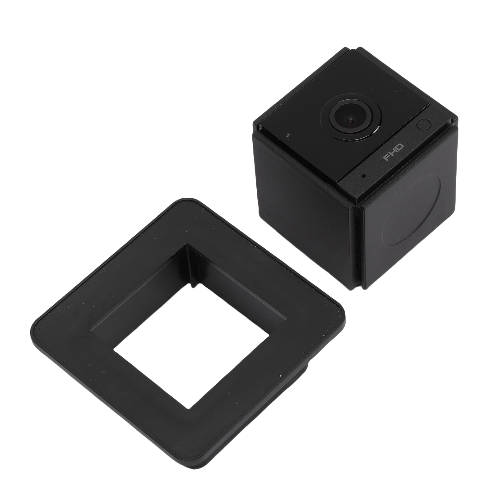 Vikye Cámara para Pecera, 2K HD 140° Gran Angular con Lente Antideslumbrante y Detección de Movimiento AI, Cámara WiFi para Acuario con Visión Nocturna, Conversación Bidireccional