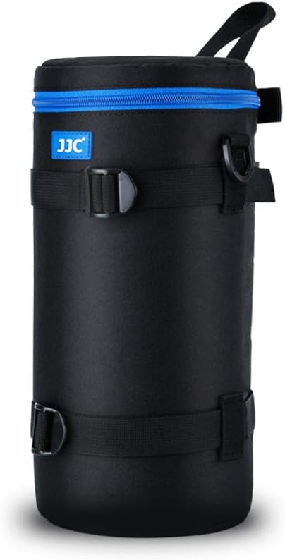 JJC Camera Lens Case Pouch, Padded Bag Fits Lens up to 4.9 x 11.4 (D x L) | for Telephoto Lens Canon RF 800mm f11/Tamron SP 150-600mm/Sigma 150-600mm/150-500mm/Nikon Nikkor AF-S 200-500mm Lens & More
