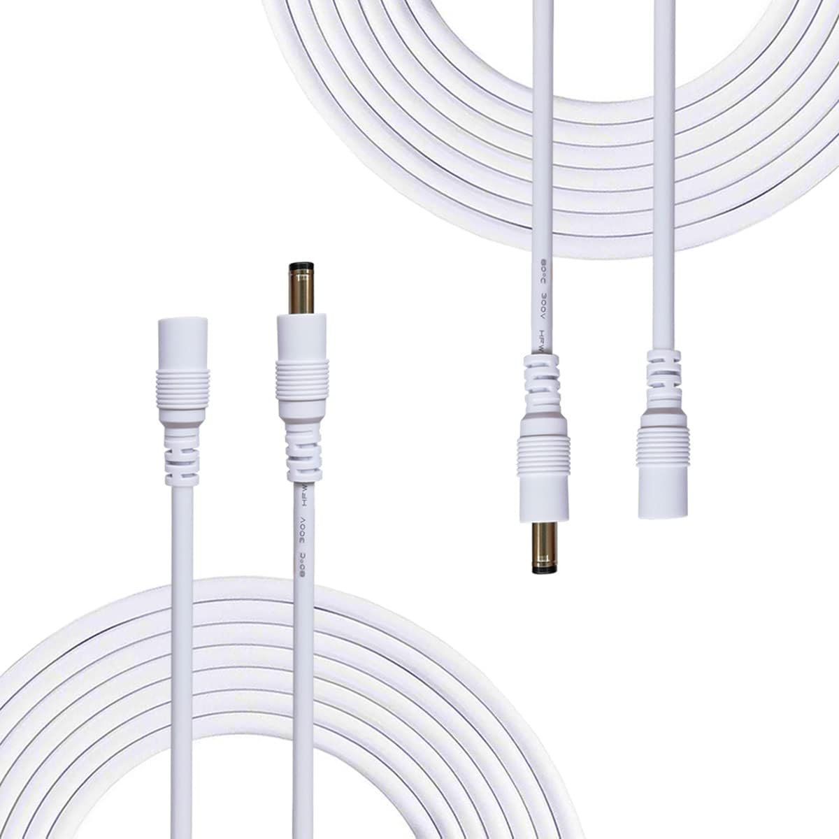 EZVIZ 5 Mètres Câble de Rallonge d'Alimentation DC 12V 1A 2,1mm x 5,5