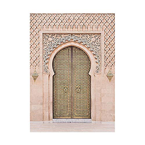 Toile Islamique pour Mur Terne - Solution Déco Moderne Musulmane Sans Cadre Encombrant