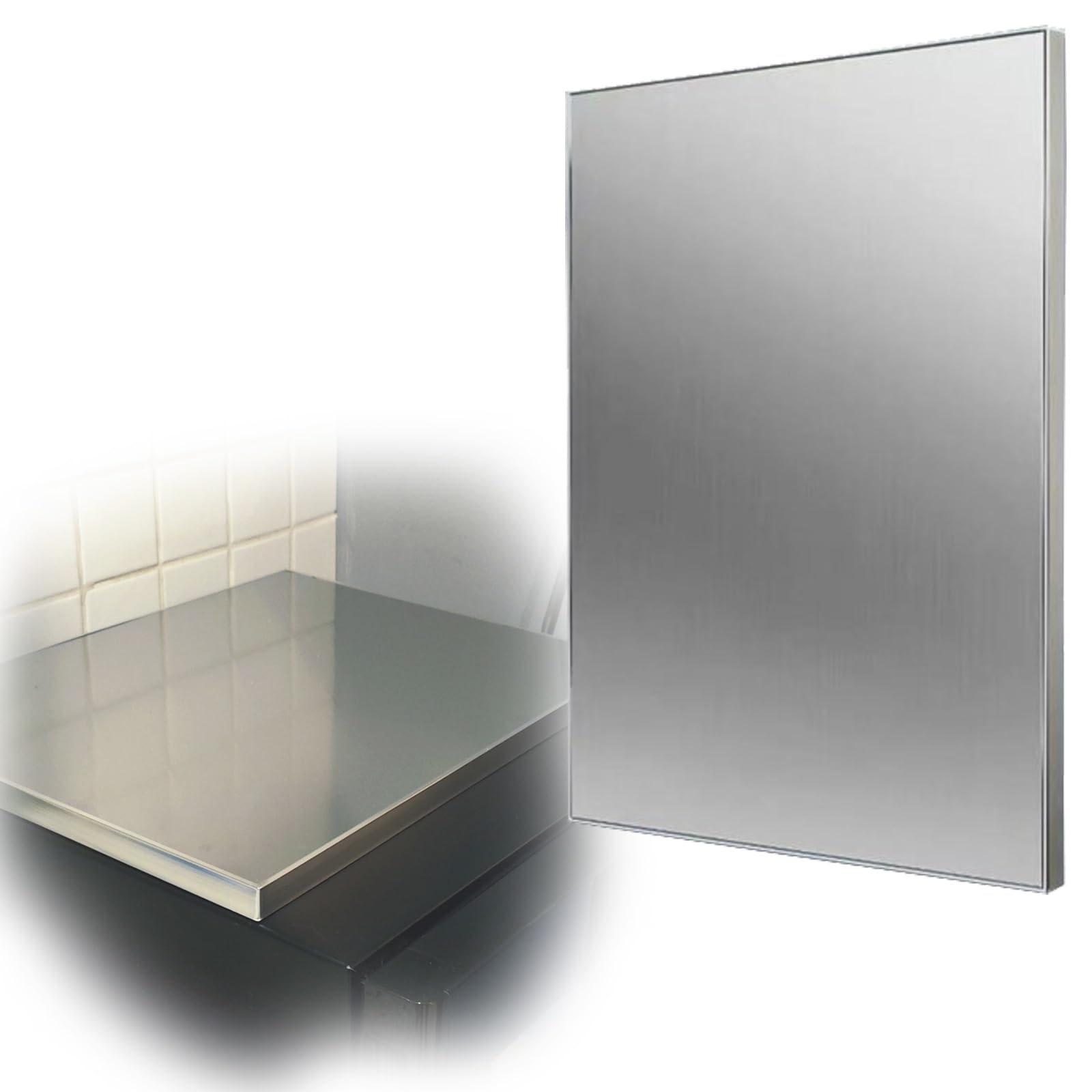 Protector ignífugo de acero inoxidable de 120 cm lavable para electrodomésticos