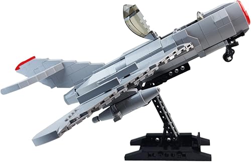 Miniatura 5 de kcolpas Kits de juguetes de construcción de armas militares para niños y adultos, juguetes con 15 Bis Fighter, compatibles con modelos a escala nano