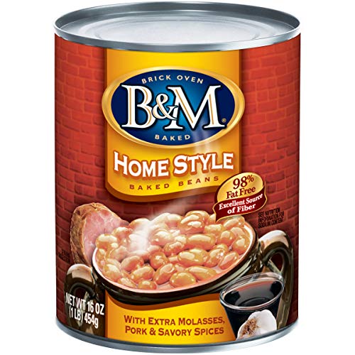 Image of B&M Baked Beans, Home Style, 16 Ounce (Pack of 12)