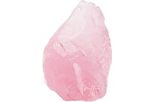 1.25-2.0" Rose Quartz Raw Crystals for Healing & Decoration