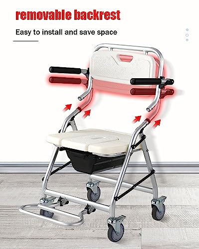 Tabouret de douche en alliage d'aluminium médical haut de gamme