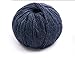 Produktbild 100% Luxus-Baby-Alpacawolle/Garn aus Peru, Melange Blau M66, DK 50g