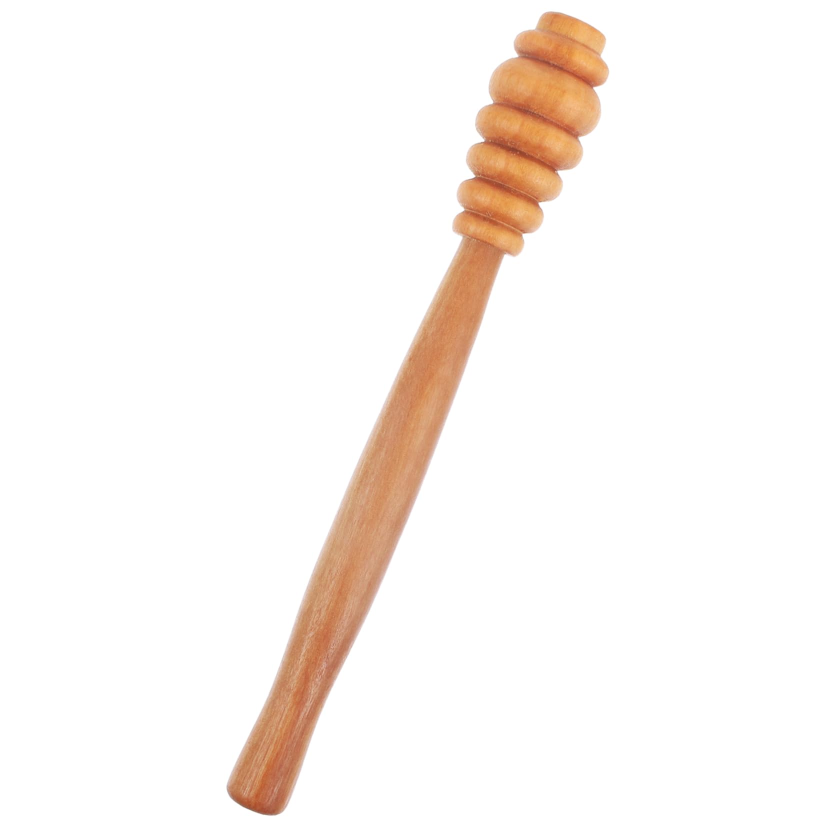 ABOOFAN Honey Stick Portable Honey Stirrer Wear-resistant Honey Dipper Portable Honey Stir Stick Reusable Honey Dipper Honey Mixing Stick Wooden Stirring Accessories Household re-usable