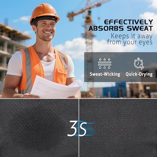 Image of GXCROR Cooling Skull Cap for Men Women Sweat-Wicking Breathable Mesh Liner for Helmets, Summer Cycling Motorcycle