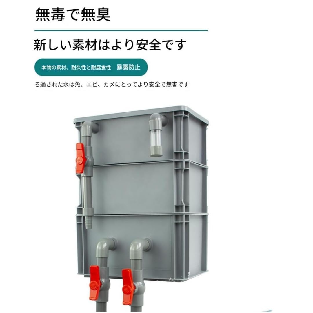 Amazon | zjdgweh 水槽フィルター 上部箱フィルターボックス 池用大型