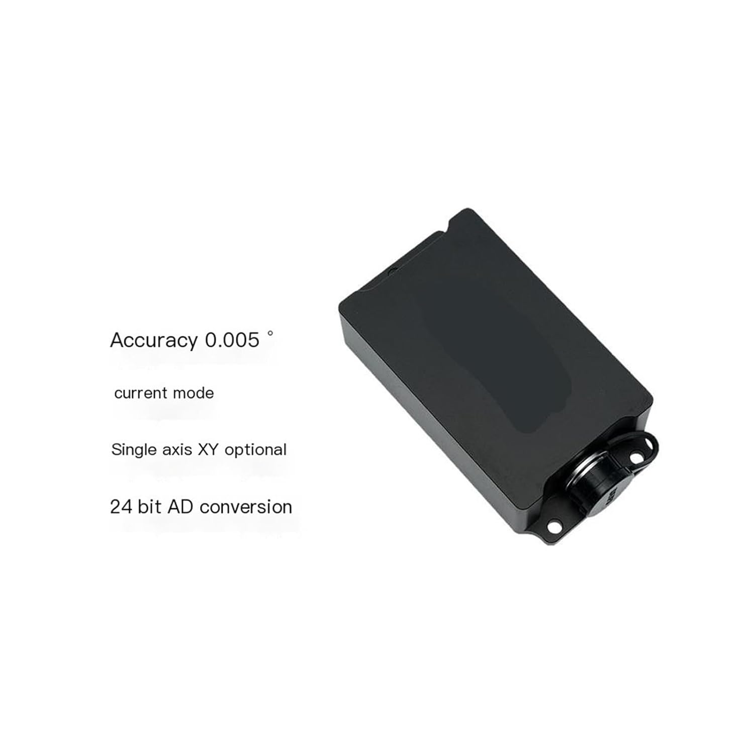 HVT818T Single-Axis Current Output Tilt Sensor Supply Voltage: DC 11-36V Angle Detection Module 1.5-Meter Cable(0-24mA,±5°)
