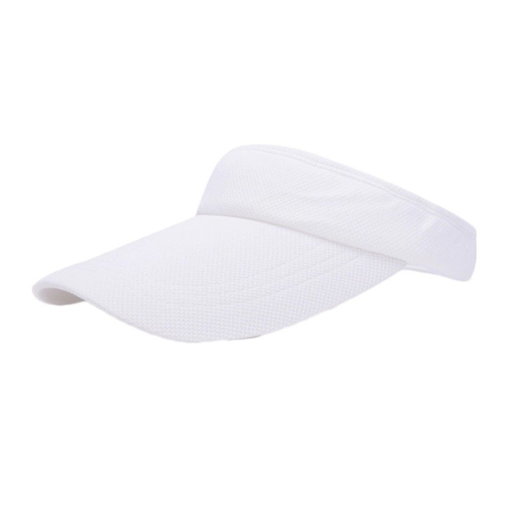 Fashion Adjustable Solid Sun Visor Hat Sport Golf Tennis Baseball Caps