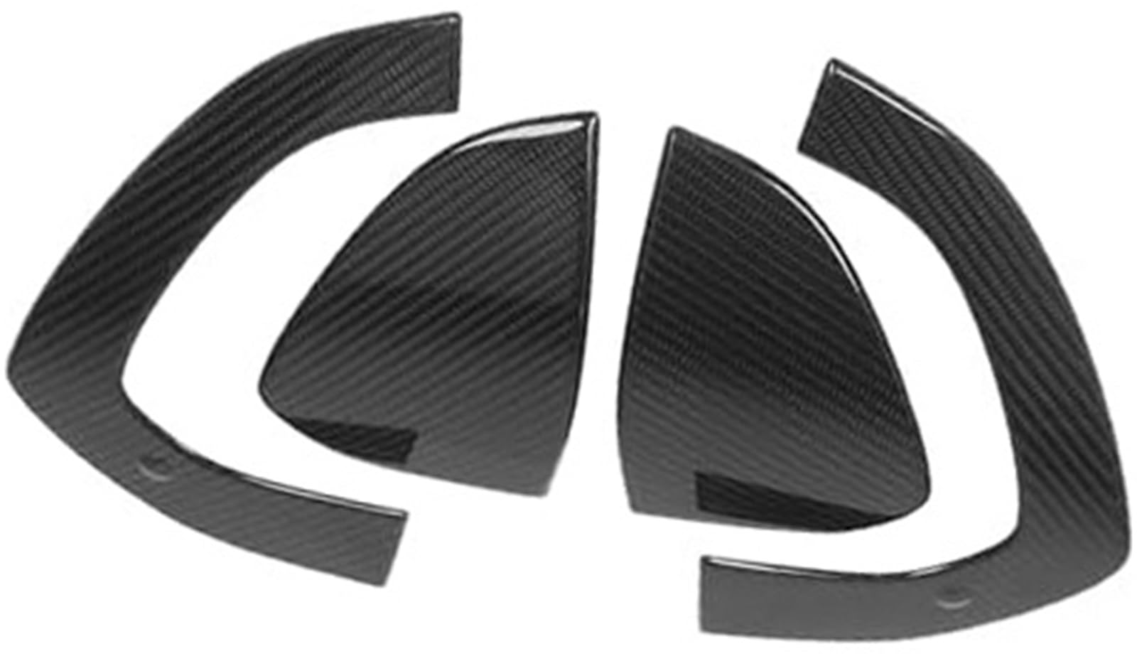 Vectzeta One Color 4Pcs Exterior Door Handle Cover Carbon Fiber Outer External Trim, For Fairlady Z Rz34 400Z 2022 Add A Stylish Touch To Your Car S Car Outer Handle Cover