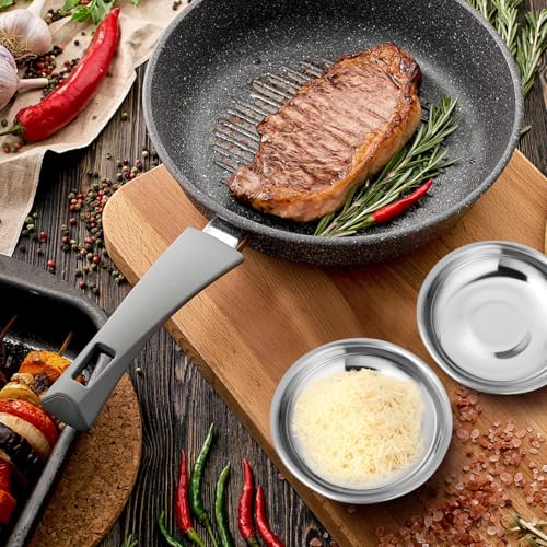 Assiettes de restaurant pour sauces en acier inoxydable haut de gamme