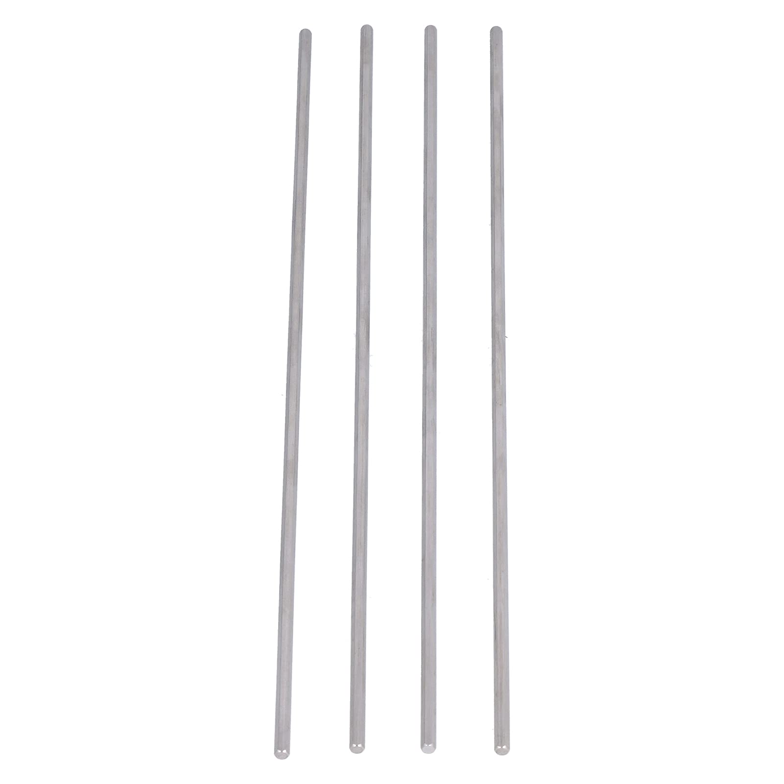 Respicefinem Wearproof Hex Shaft 42. 0×4. 0×2. 4Pcs Hex Shaft 5Mm Stainless Steel High Hardness Wearproof Antislip Drive Shaft Accessories for Intelligent Robots 5Mm Metal Shaft