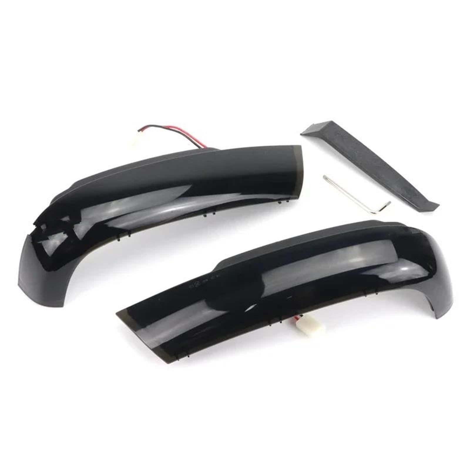 Generico Per VW Per Touareg 7L Pre-Facelift 2002-2006 Indicatore di direzione dinamico sequenziale a specchio freccia auto Indicatori
